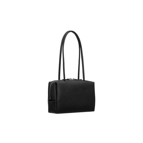 'Const' Compact Leather Pouch Bag