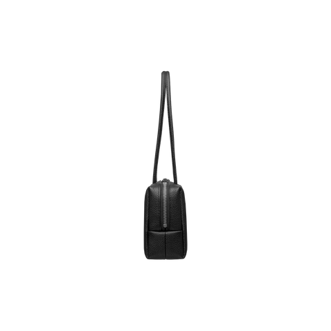'Const' Compact Leather Pouch Bag