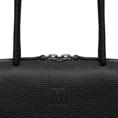 'Const' Compact Leather Pouch Bag