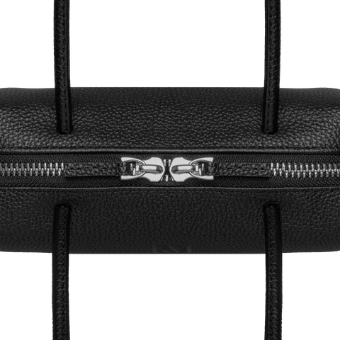 'Const' Compact Leather Pouch Bag