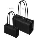 'Const' Compact Leather Pouch Bag