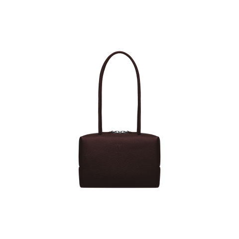 'Const' Compact Leather Pouch Bag