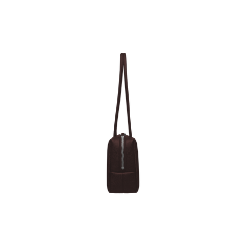 'Const' Compact Leather Pouch Bag