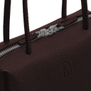 'Const' Compact Leather Pouch Bag