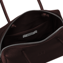 'Const' Compact Leather Pouch Bag