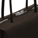 'Const' Compact Leather Pouch Bag