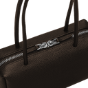 'Const' Compact Leather Pouch Bag