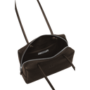 'Const' Compact Leather Pouch Bag