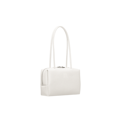 'Const' Compact Leather Pouch Bag