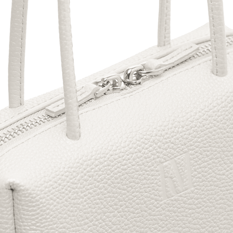 'Const' Compact Leather Pouch Bag