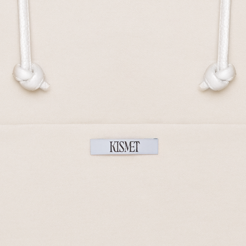 'Const' Compact Leather Pouch Bag