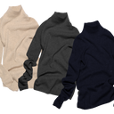 'High Neck' Knit Tops