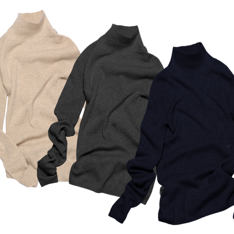 'High Neck' Knit Tops