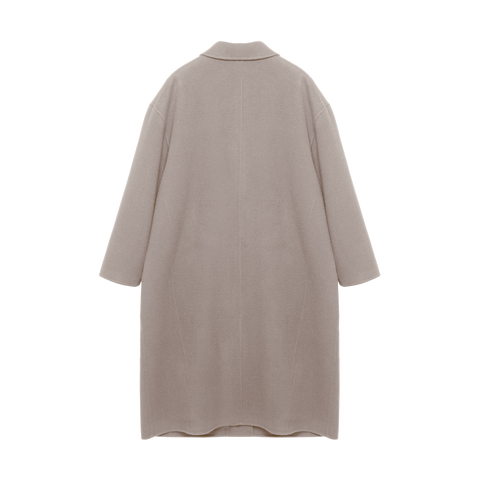 'Rever' Wool Long Rever Coat