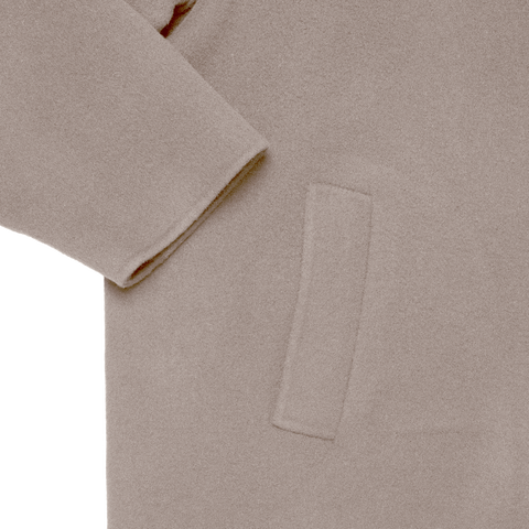 'Rever' Wool Long Rever Coat