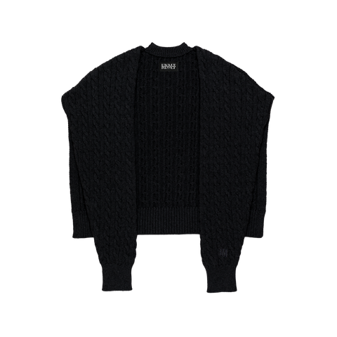 'Wraps' Knit Sleeve Stole