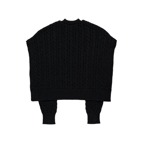 'Wraps' Knit Sleeve Stole