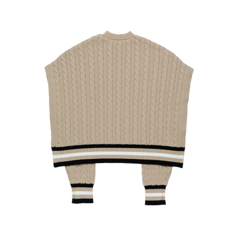 'Wraps' Knit Sleeve Stole