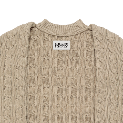 'Wraps' Knit Sleeve Stole